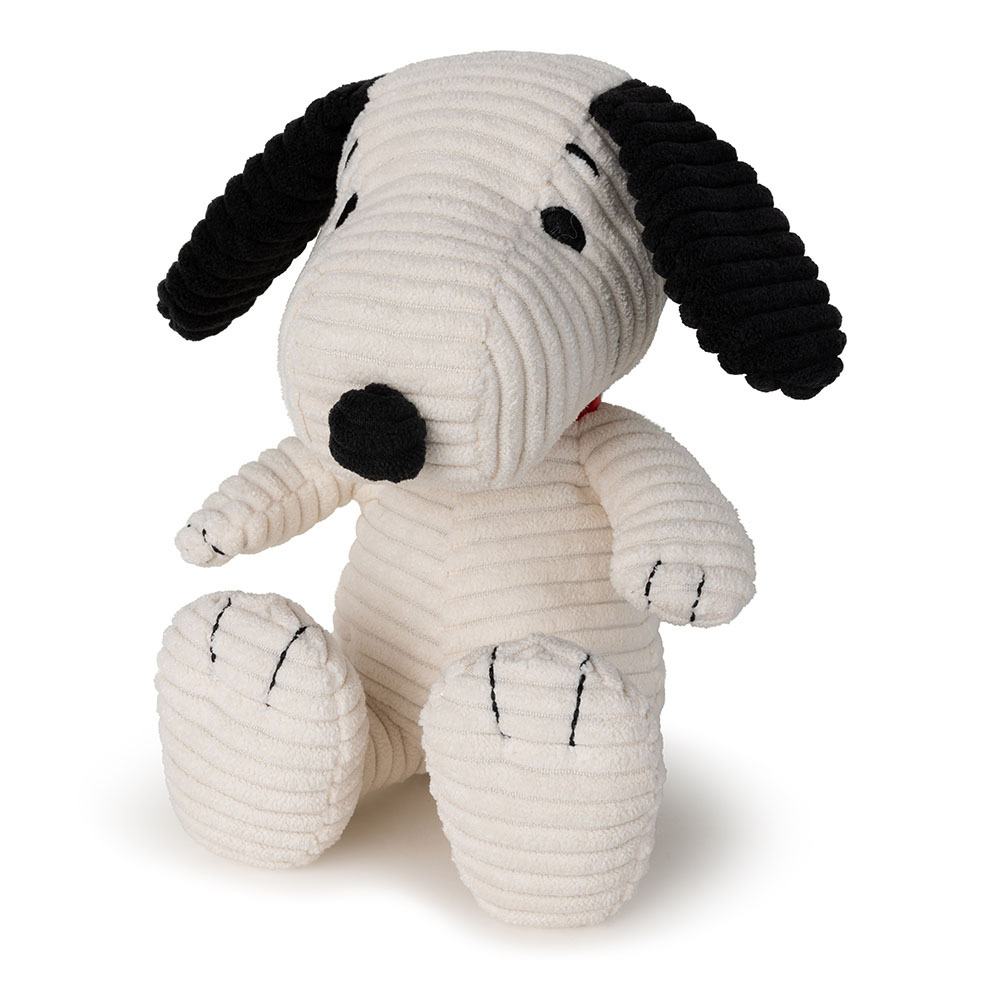 33177001 Snoopy Sitting Corduroy Cream - 19 cm - 7,5-_1