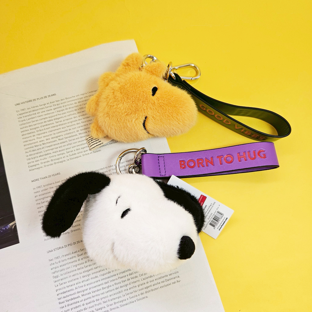 ECO Fuzzy bag charm-6