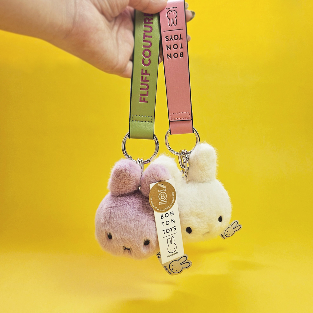 ECO Fuzzy Bag Charm-3