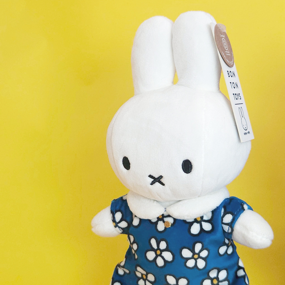 24182530-Miffy_Standing_Blue_Flower_Dress-1
