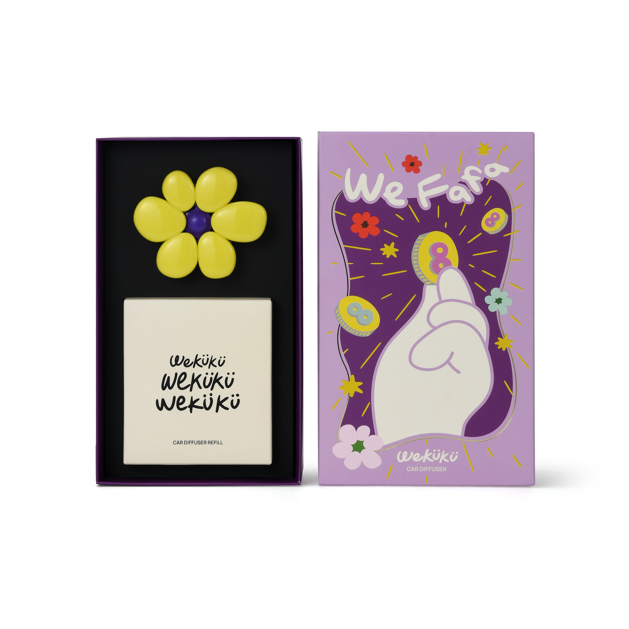 FaFa車用香氛-黃花1