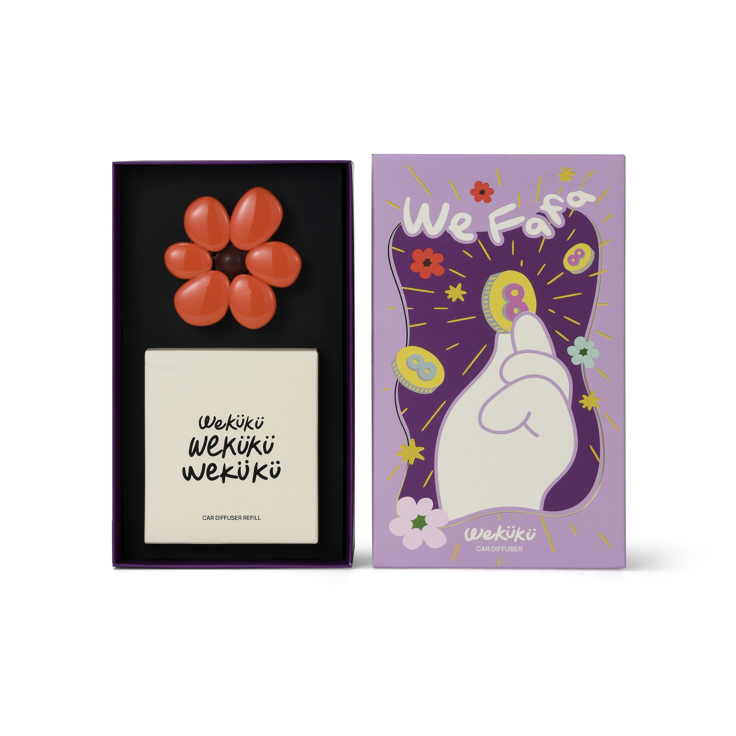 FaFa車用香氛-紅花