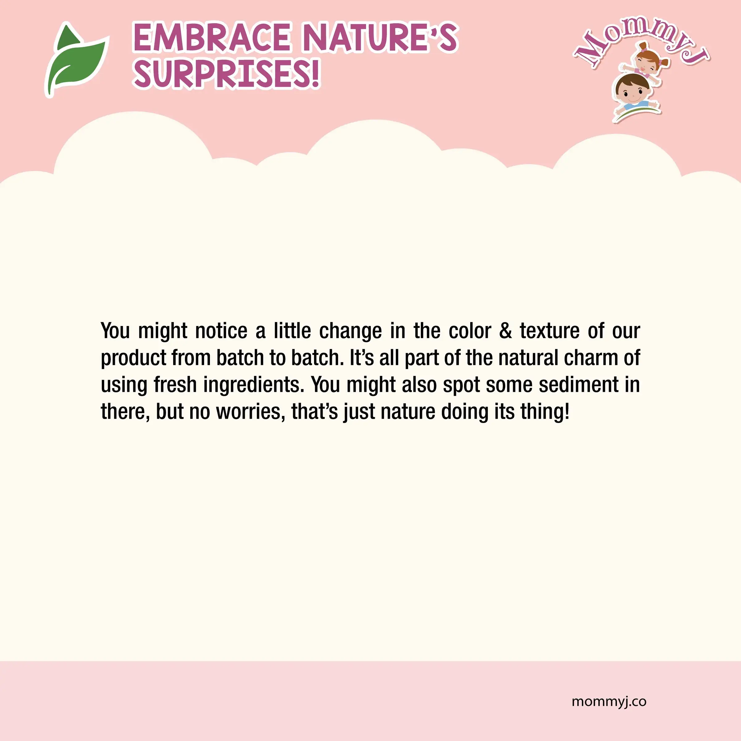 embrace nature's surprise