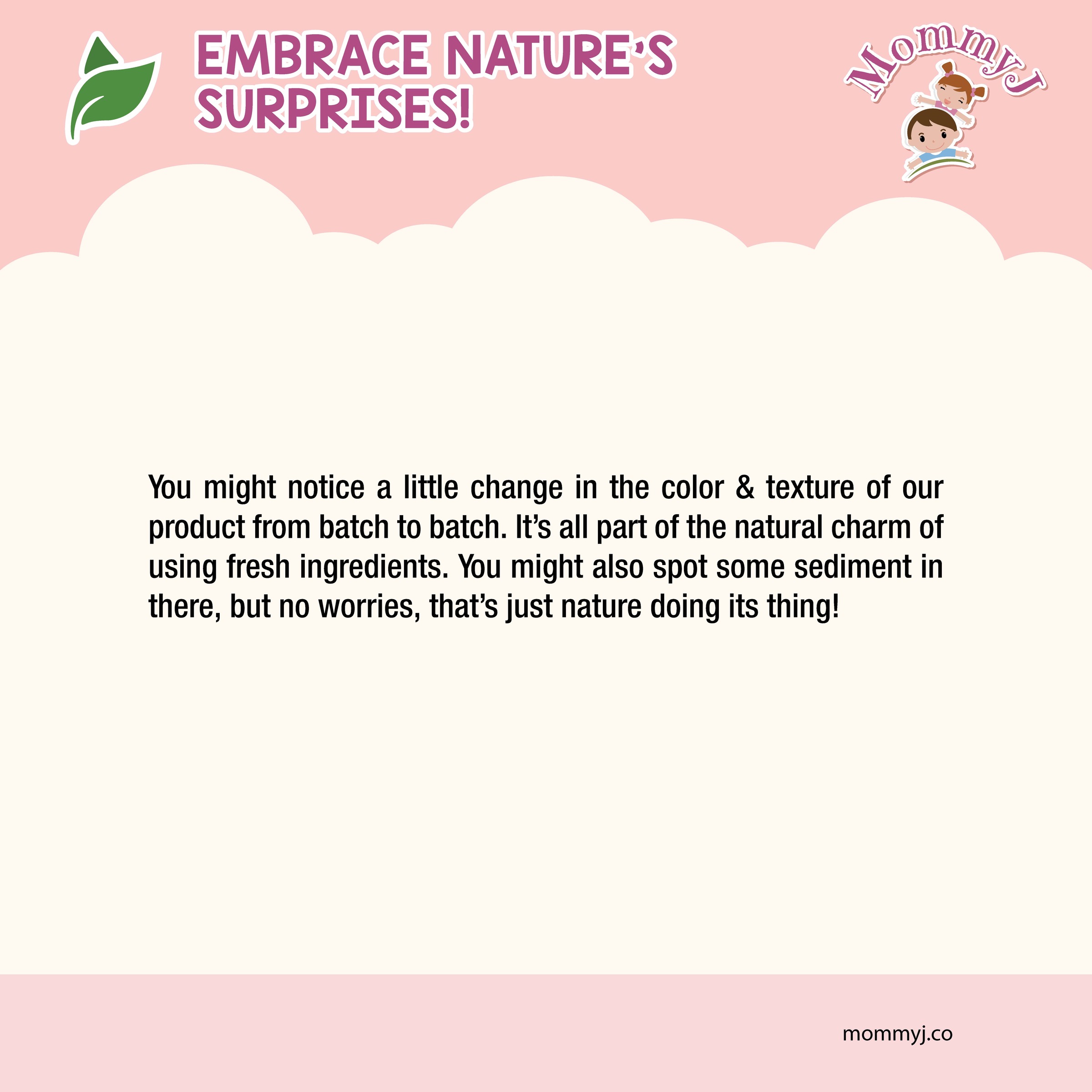 embrace nature's surprise