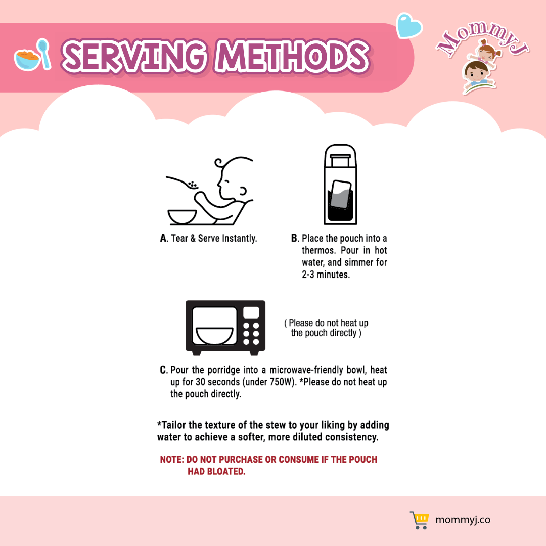 Serving Method - Instant Stew Rice
