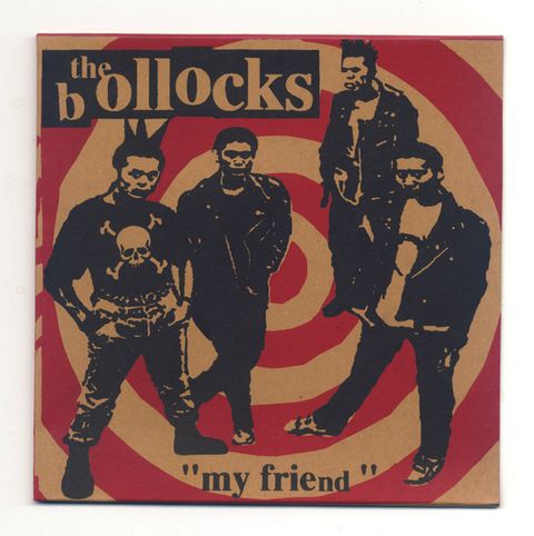 bollock my friends ep front cover brown.jpg