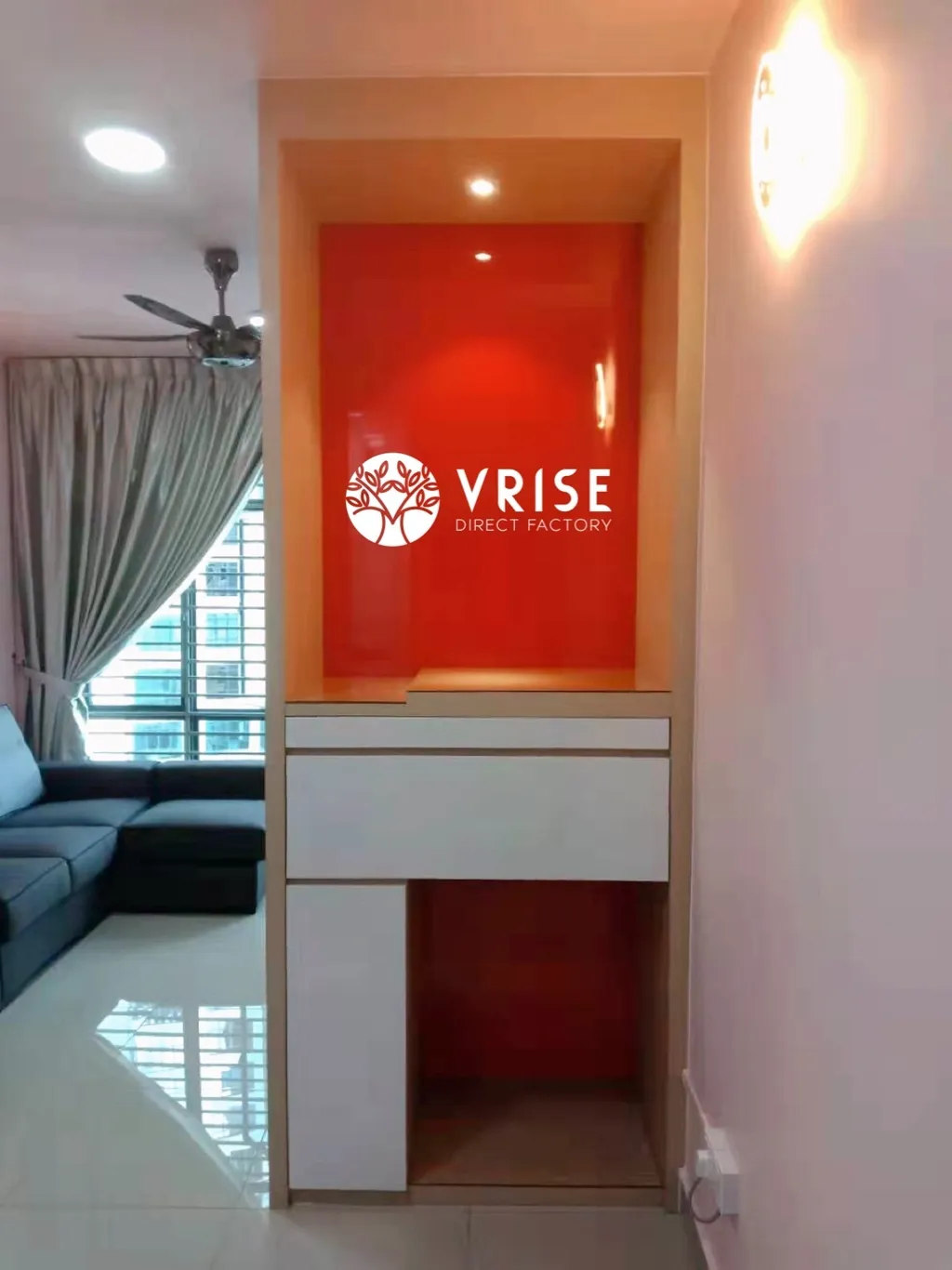 Altar Design 风水神台for公寓 实物拍摄 盗图必究 V Rise Direct Factory