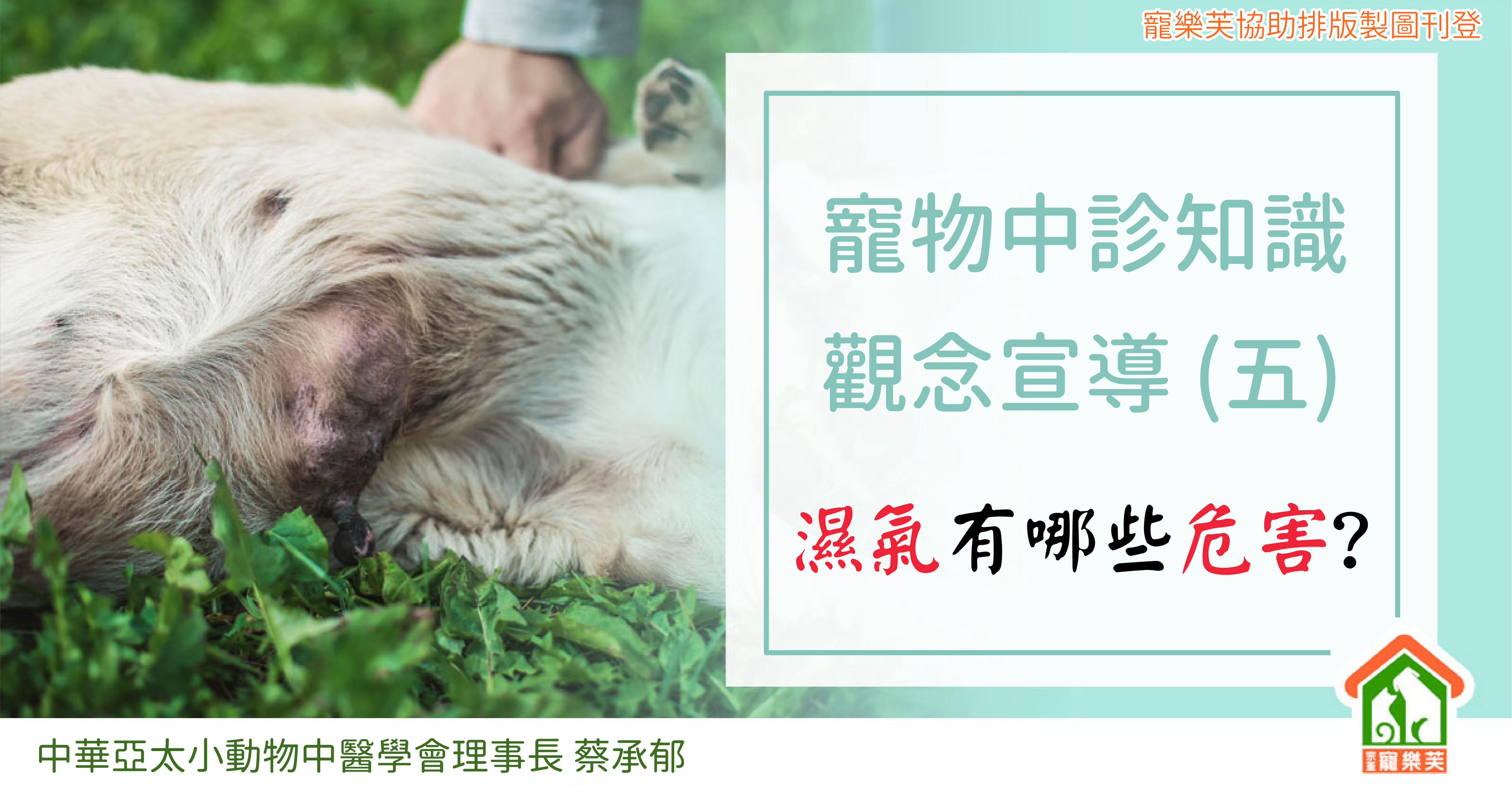 寵物中診知識觀念宣導專欄(五)