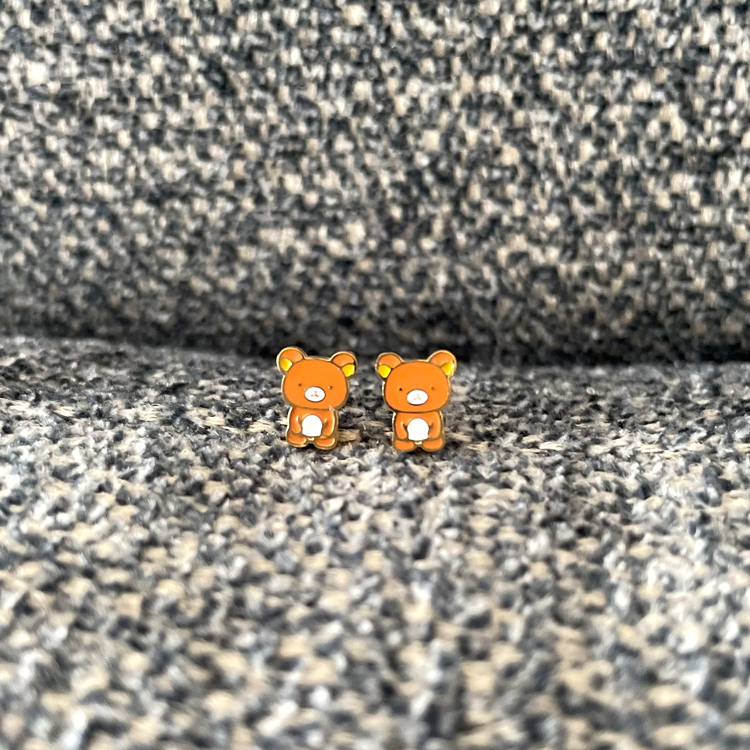 Rilakkuma Stainless Steel Earrings | 懶懶熊不鏽鋼耳環