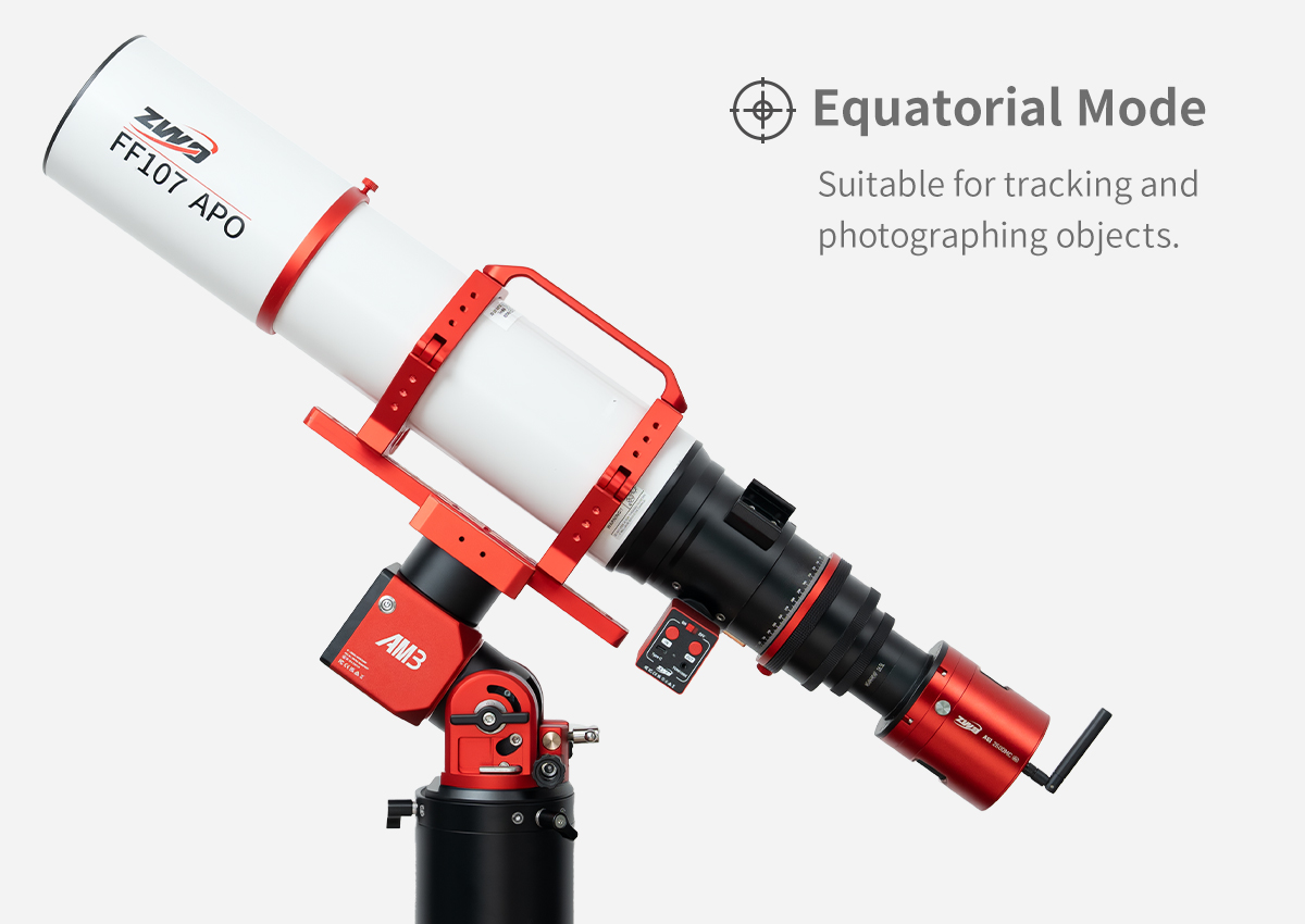Equatorial mount mode