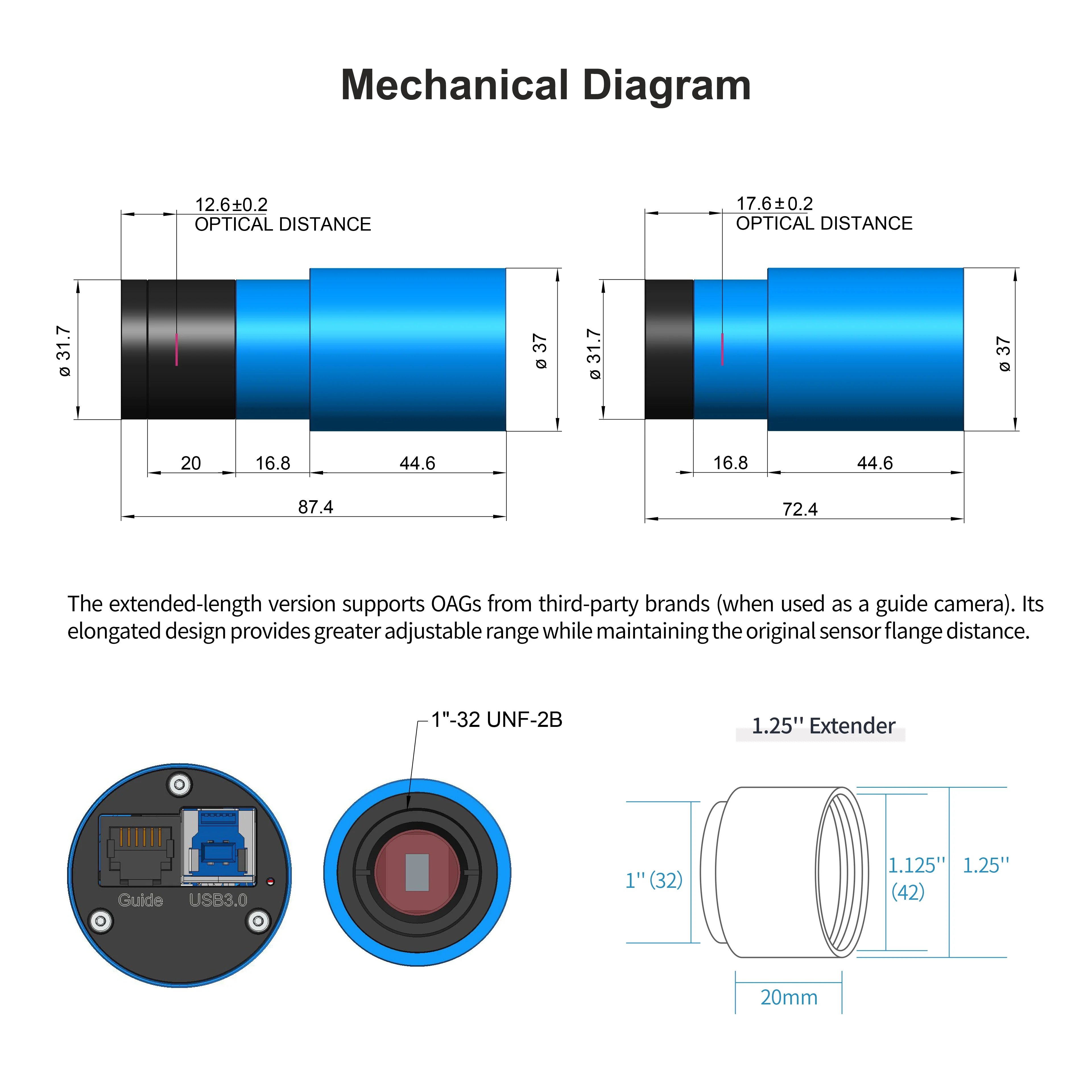 Camera Dimensions