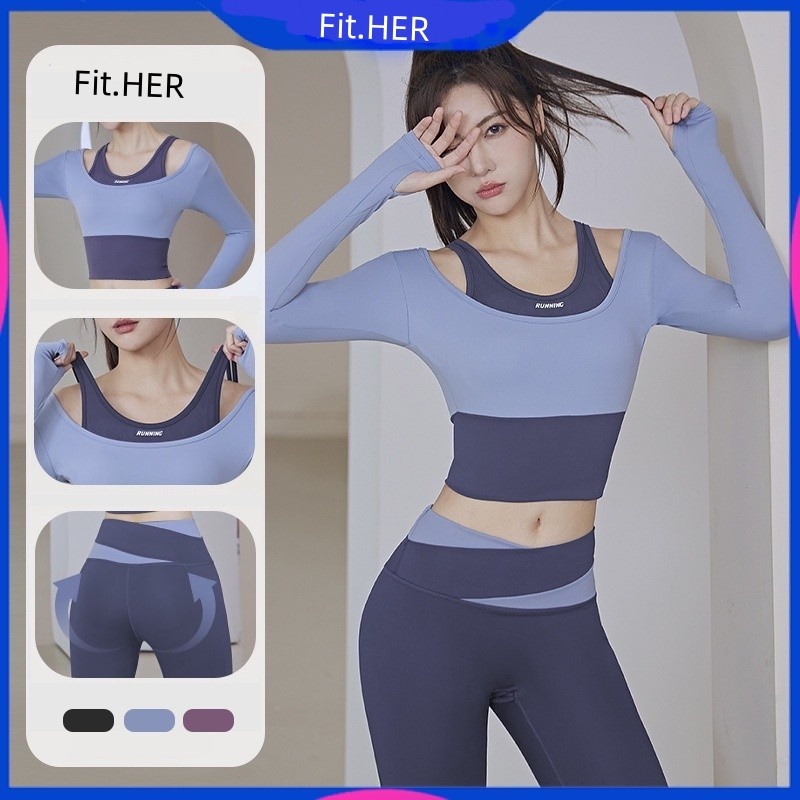 Be Fit Nude Cartoon with Black Socks Style Scrunch Butt Legging and Bra Top  Set - Be Fit Apparel