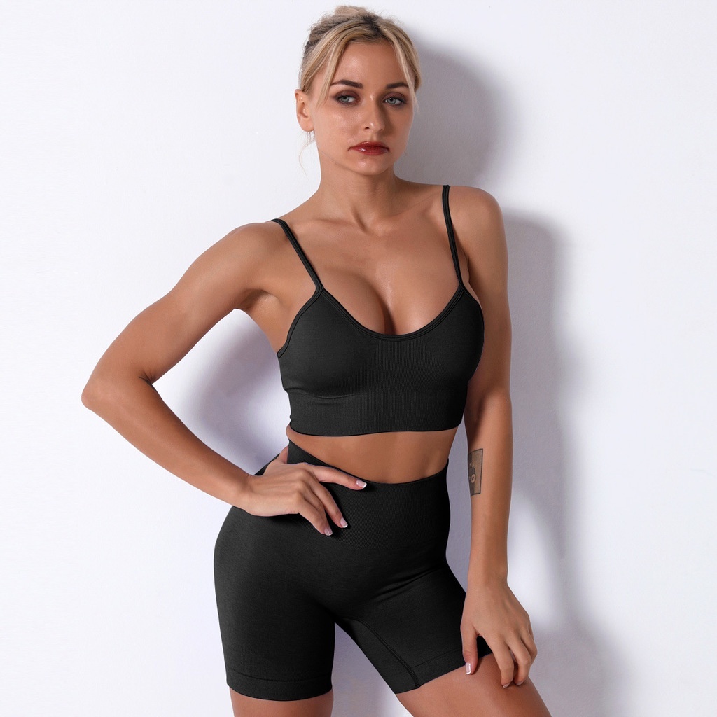 3pcs Genie Women Push Up Bra Seamless Underwear Sexy Hot Sport Yoga Vest No  Pads