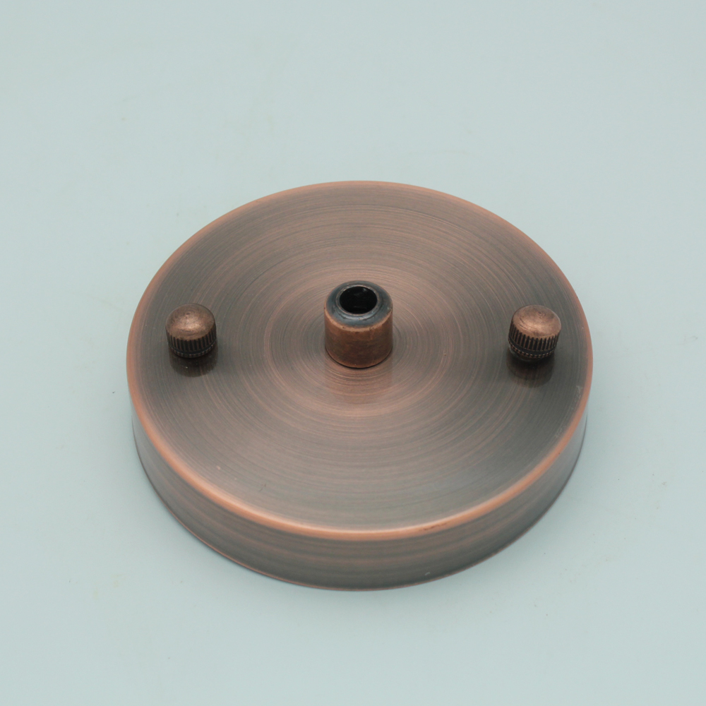 Ceiling Canopy 1 Hole Red Bronze Moon Watt