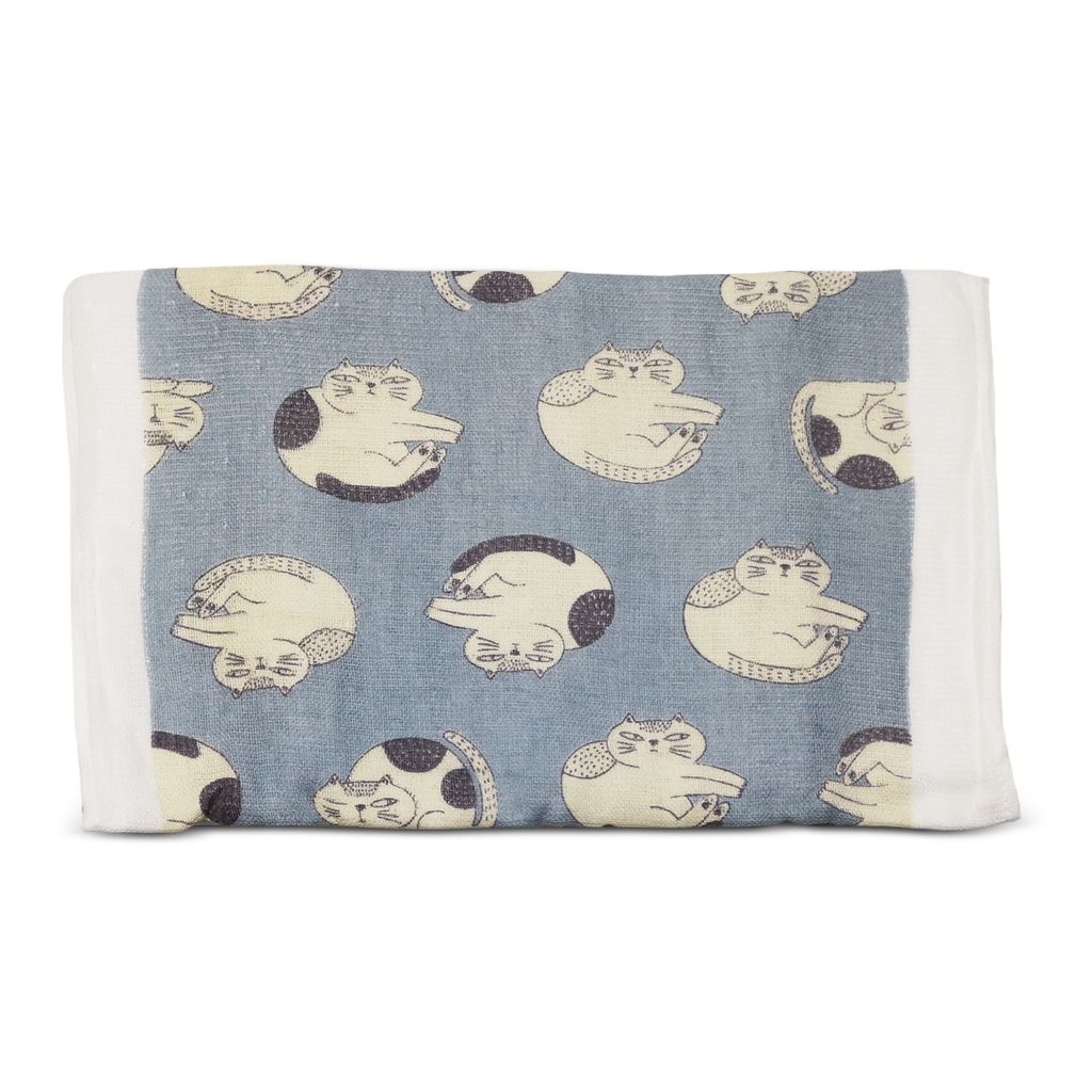 Hand Towel Maruneko_Blue.jpg