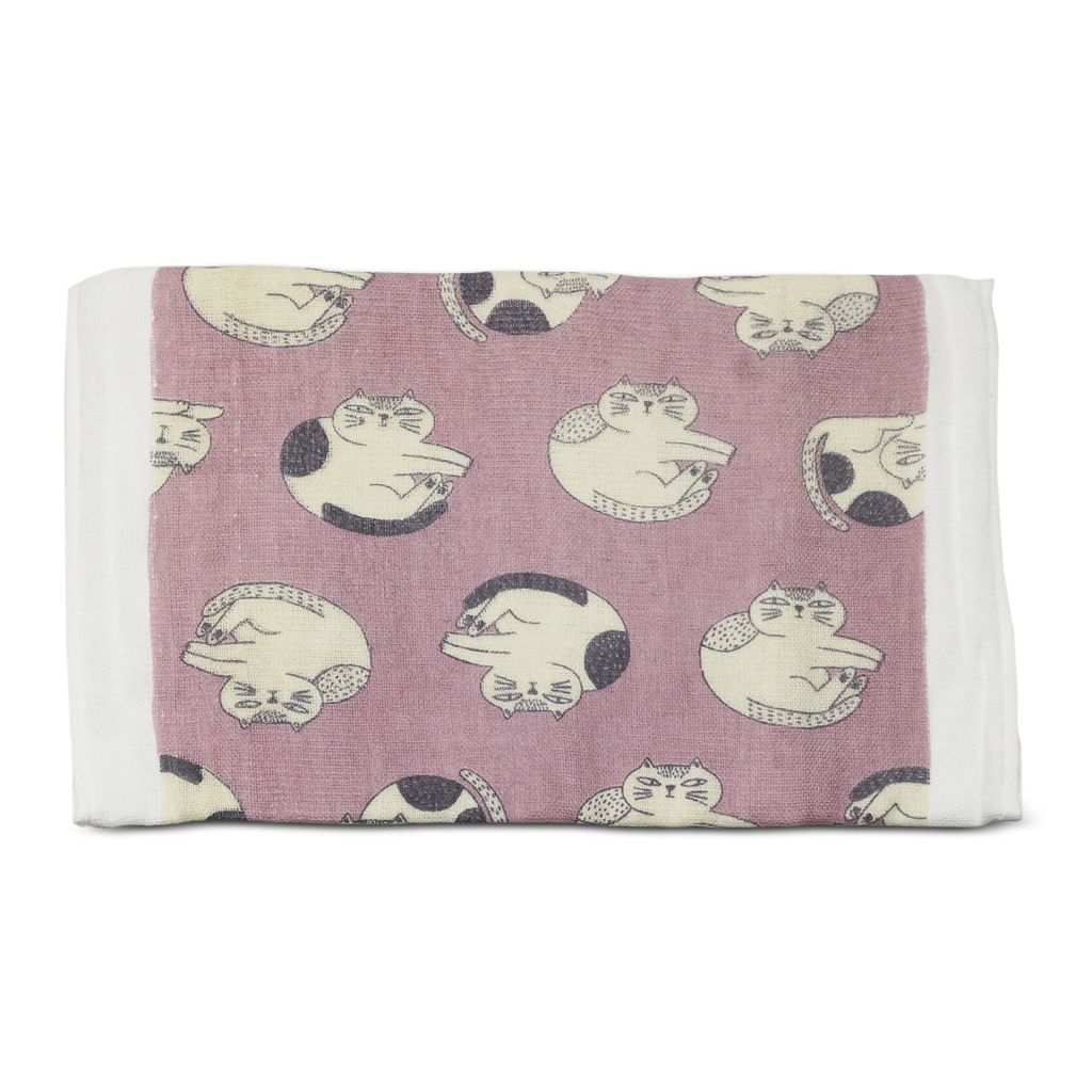 Hand Towel Maruneko_Pink.jpg