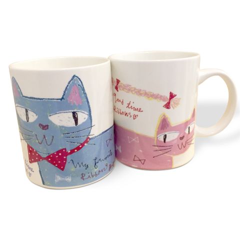 Ribbon Cat Mug Set .jpg