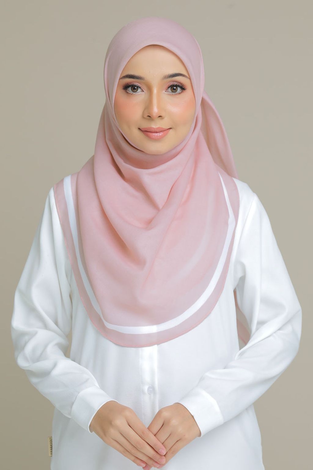 HANYA SQUARE in Pink Coral