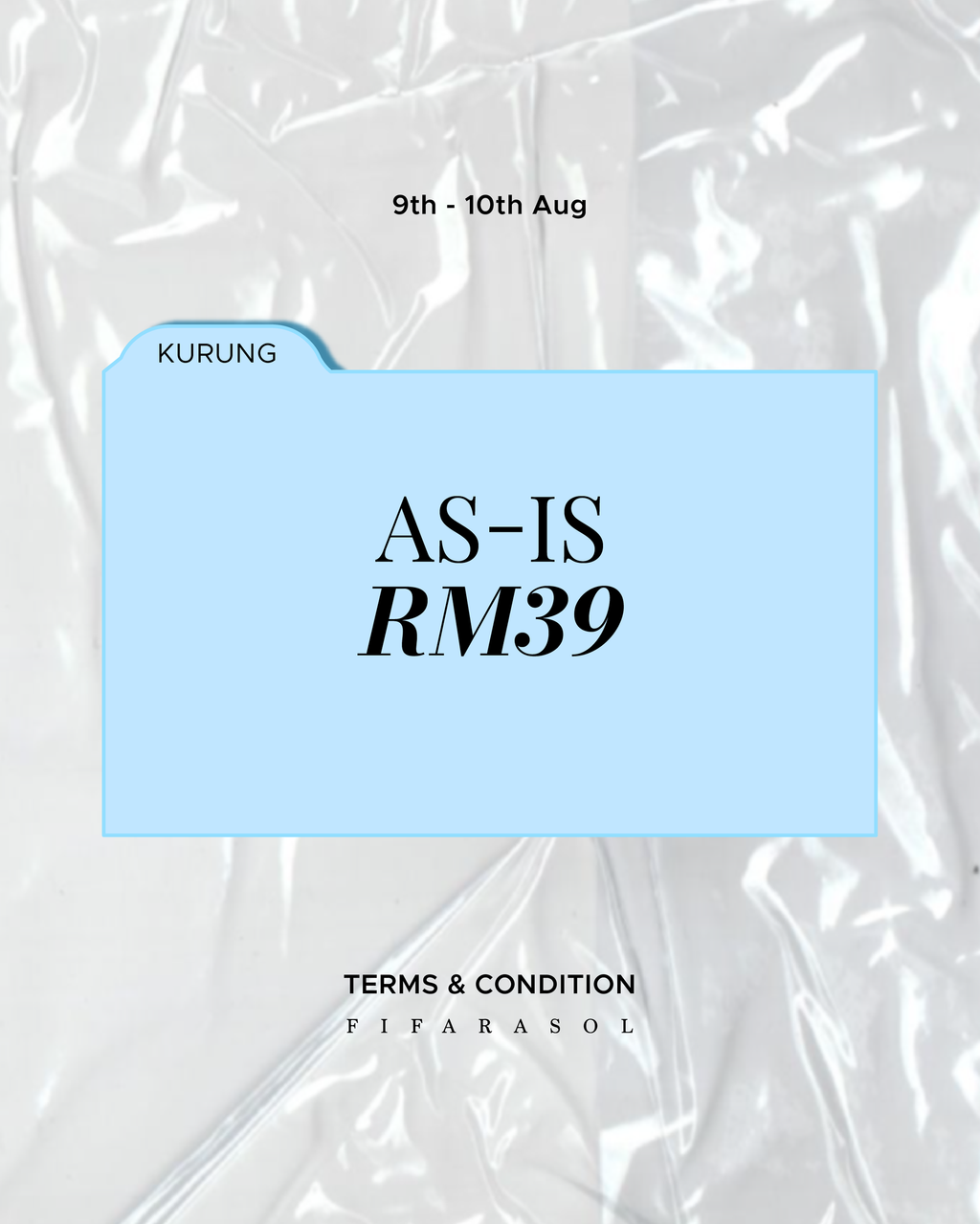 AS IS AUGUST-21