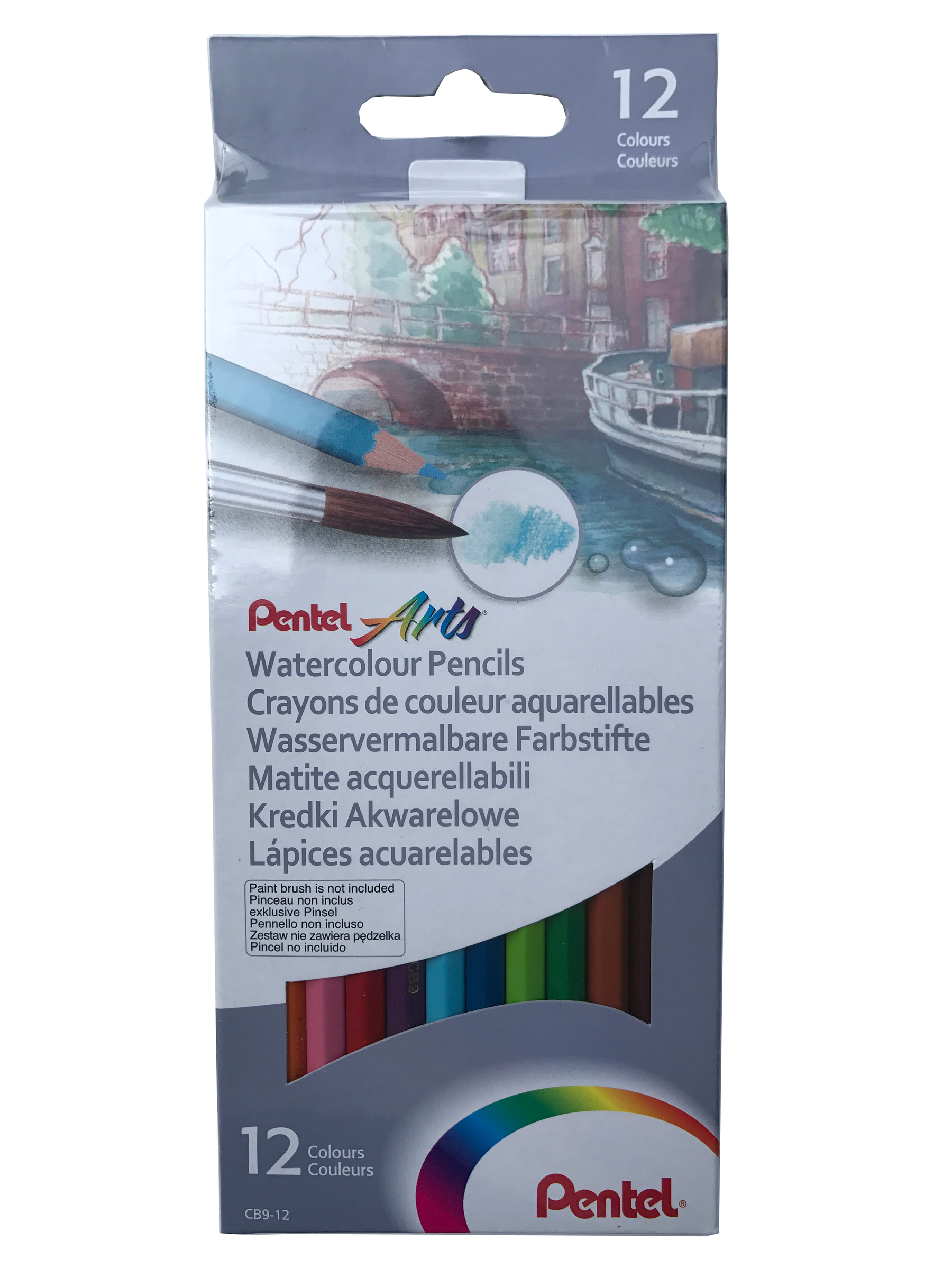 Pentel Watercolour Pencils 12 colours.JPG