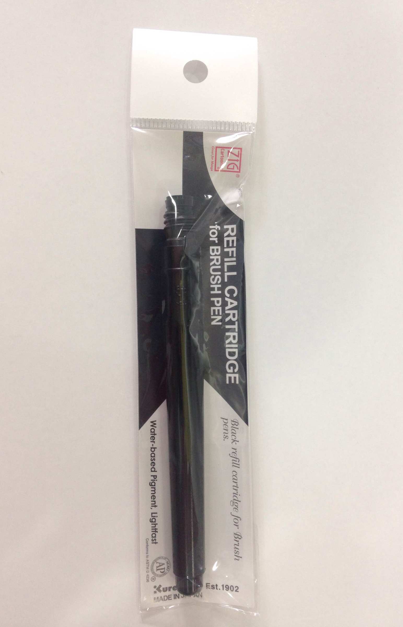 KURETAKE Zig Cartoonist Refill Cartridge for brush Pen.JPG