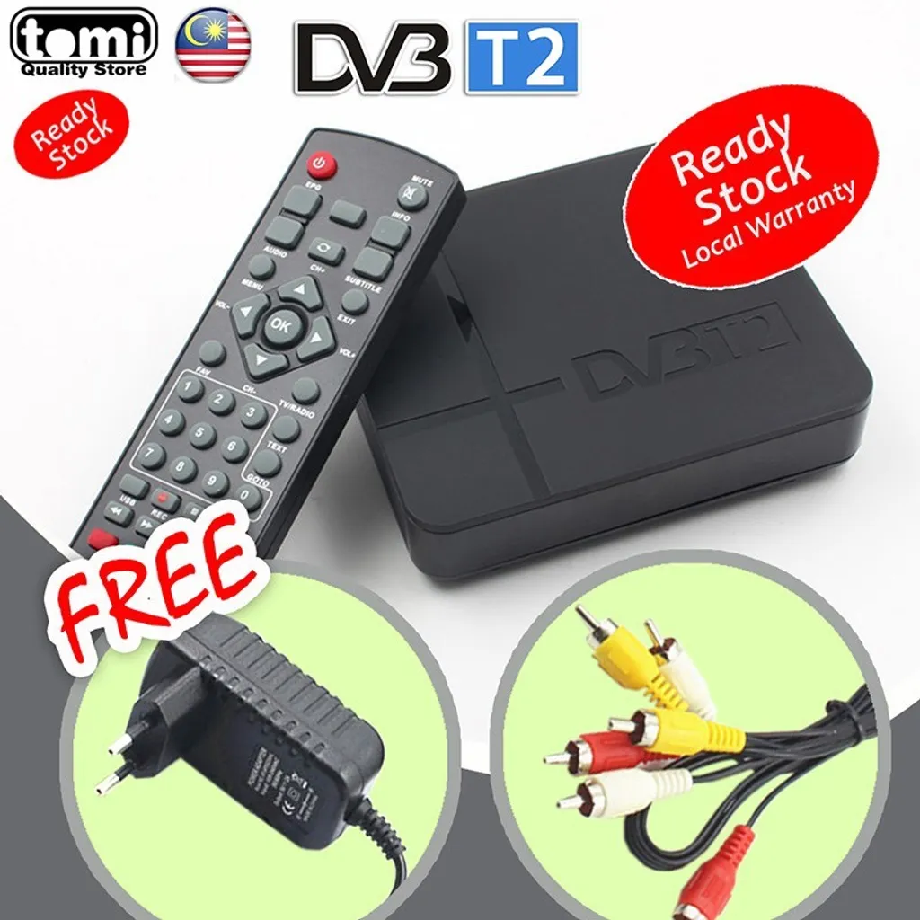 Mytv Myfreeview Decoder Dvb T2 Full Hd Set Top Box Tiara2u