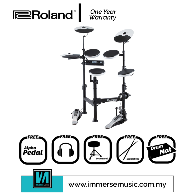 ROLAND TD-4KP V-Drums Portable (TD4KP) – Immerse Music | Taste the ...