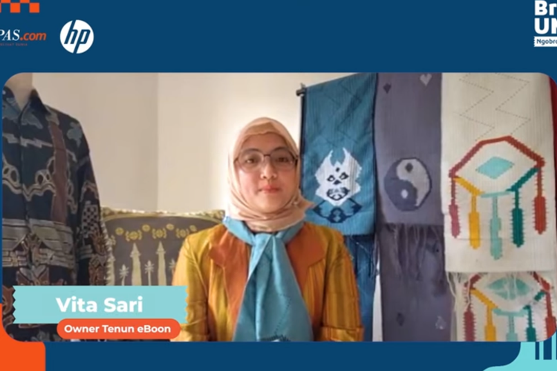 Tenun eBoon - Bronis UMKM Kompas.com