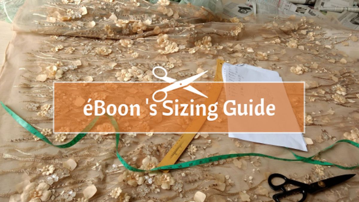 Tenun éBoon Sizing Guide