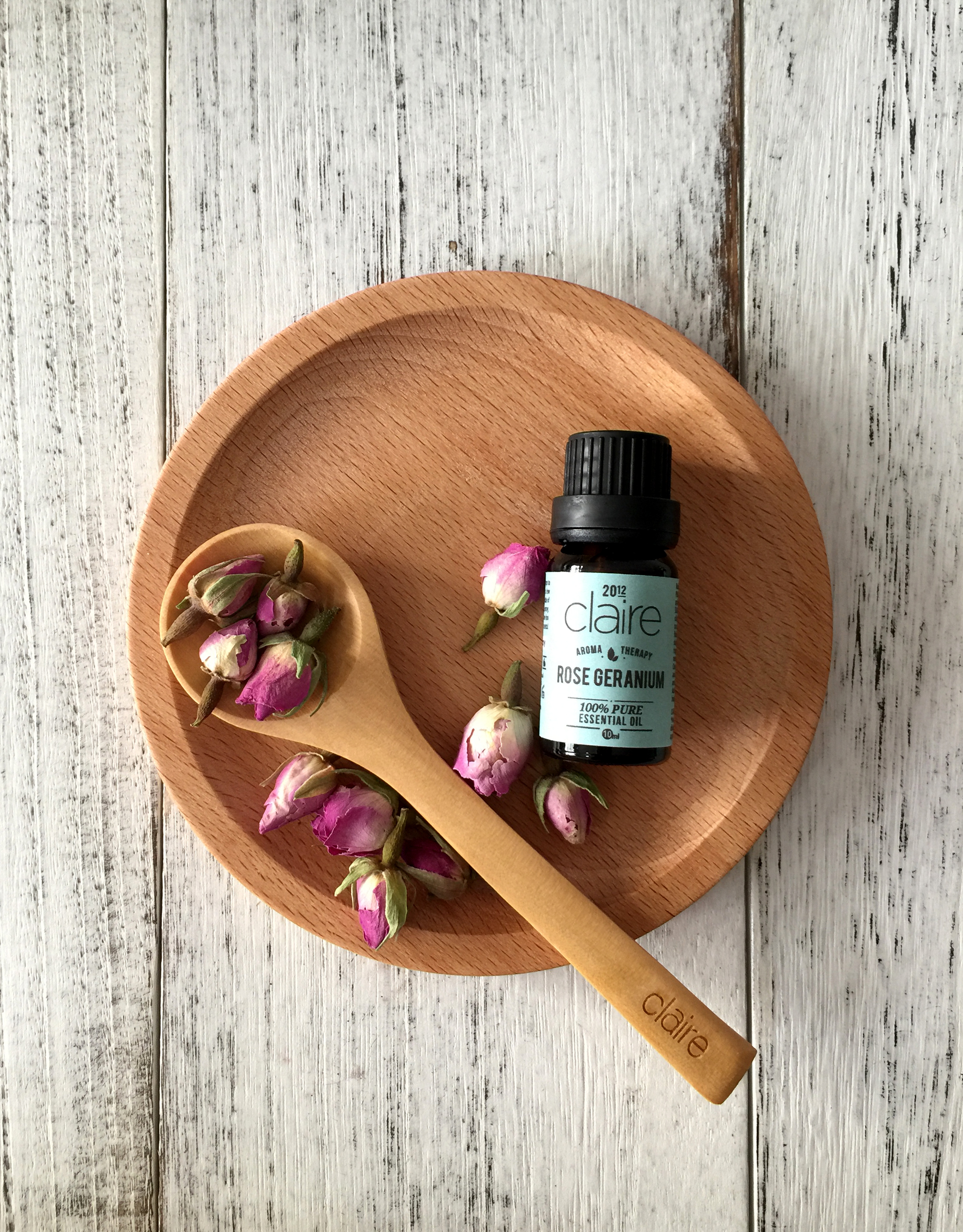 Claire Organics Essential Oil Rose Geranium