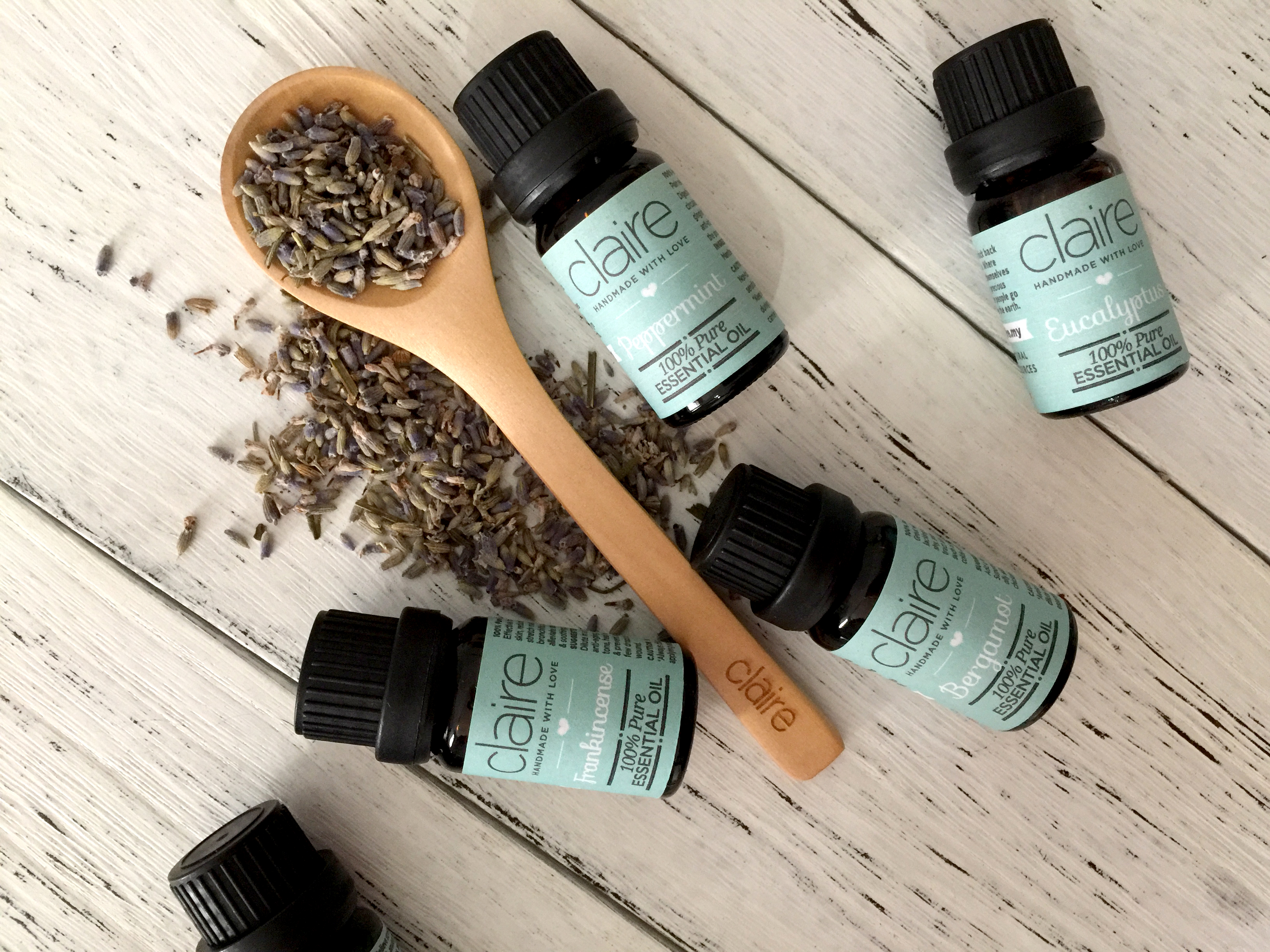 Claire Organics Essential Oil Peppermint Eucalyptus