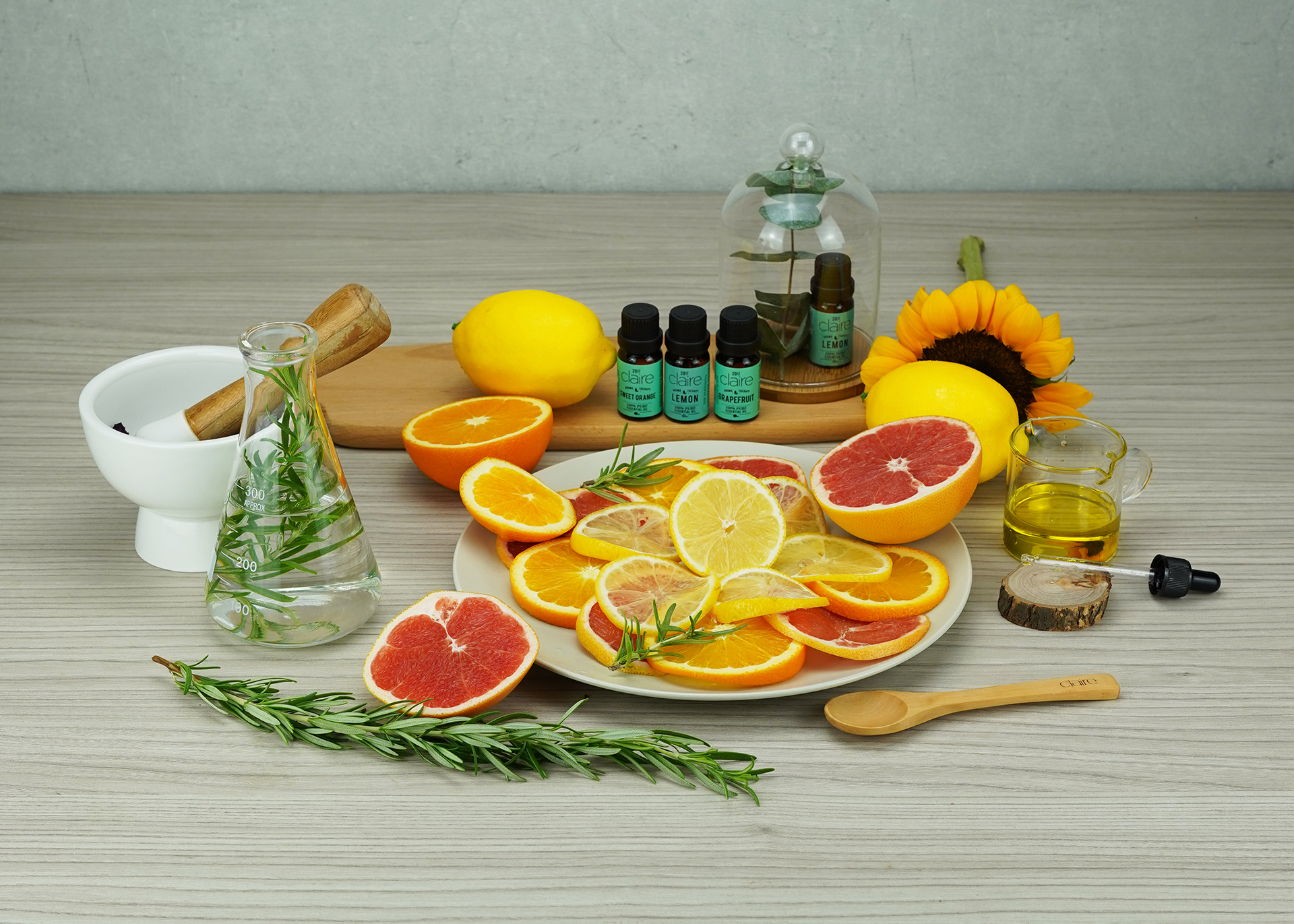 Claire Organics Aromatherapy 100% Pure Essential Oil