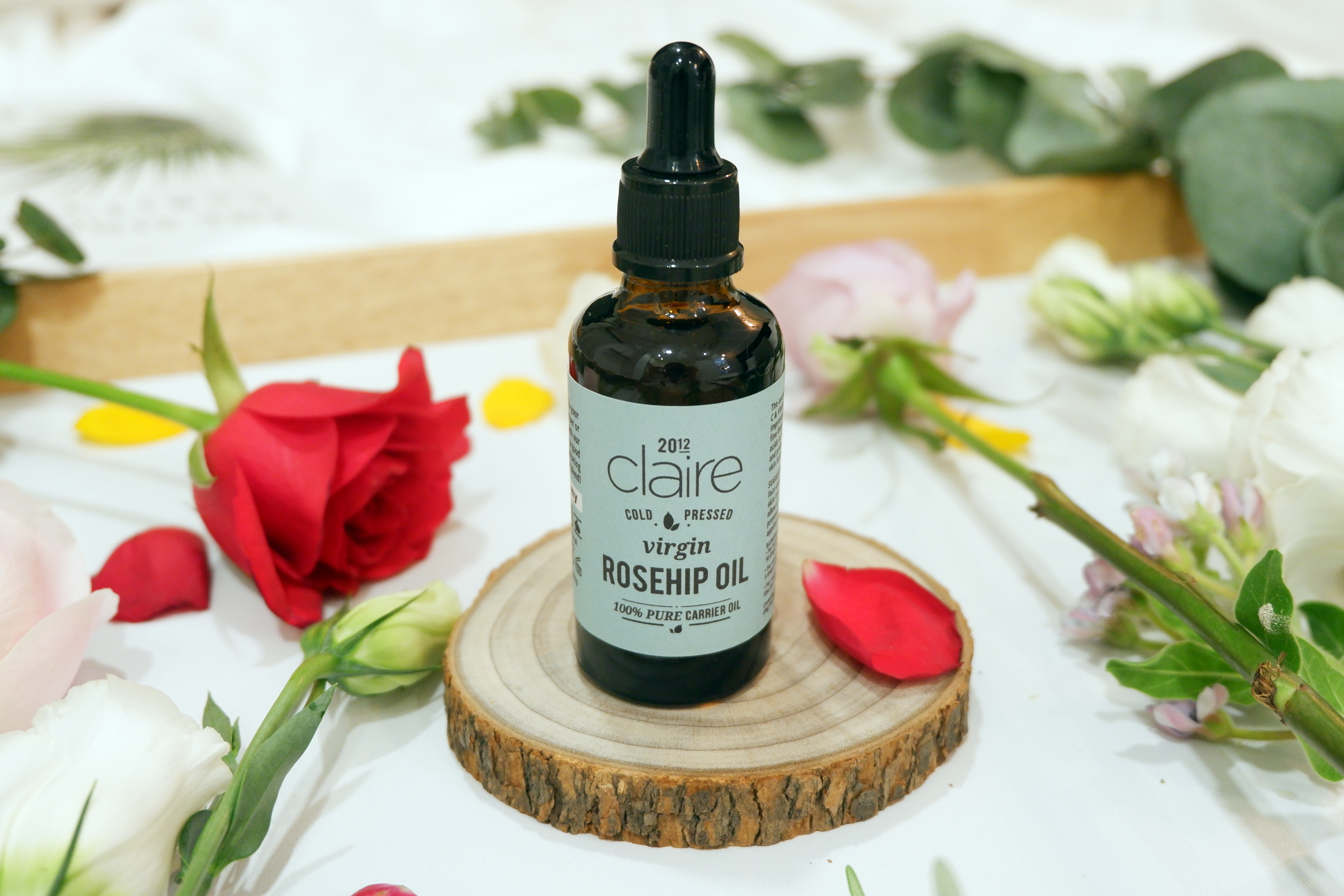 Claire Organics Virgin Rose Hips Seed Oil 