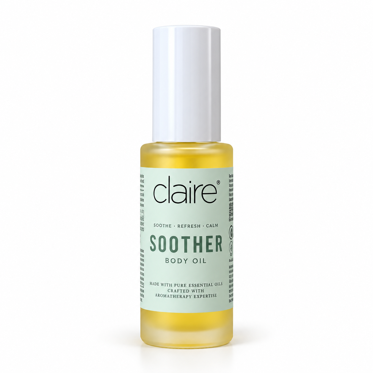 Claire Soother Body Oil Product Shot