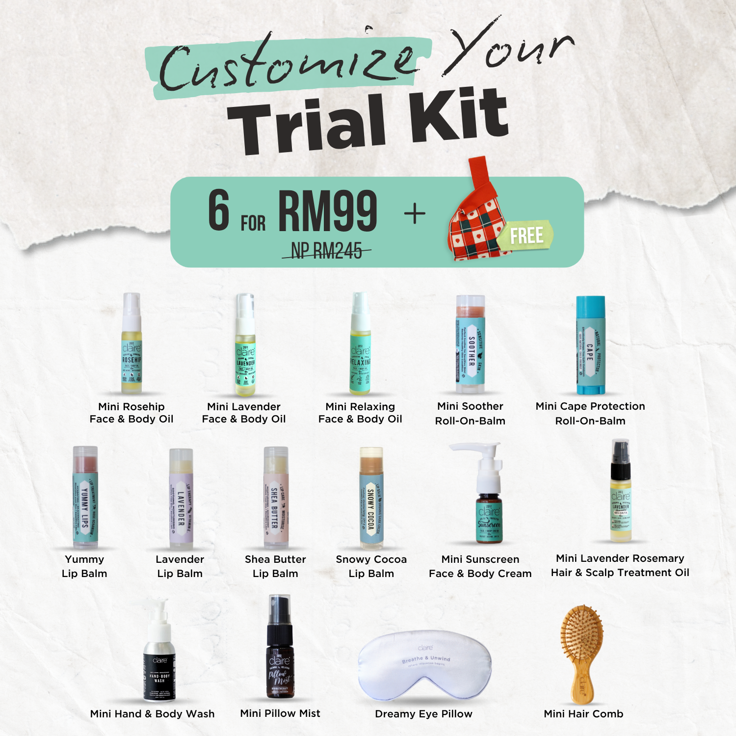 Trial Kit (Square) 2