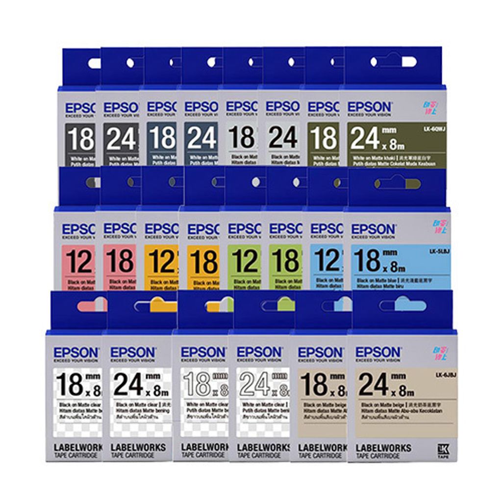 消光霧面標籤帶