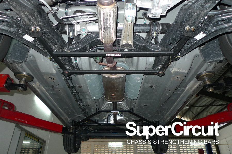 Proton SAGA BT3 front lower brace by SUPERCIRCUIT.