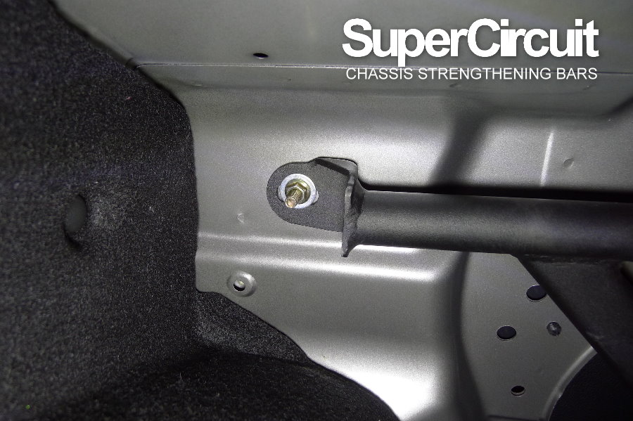 SUPERCIRCUIT Rear Compartment Brace made for Proton SAGA BT3 (2016-present).