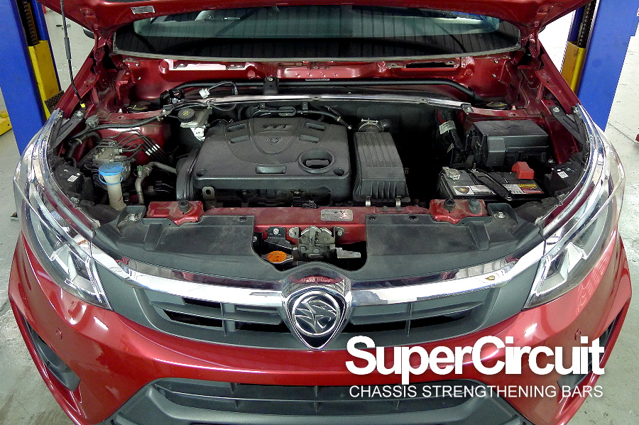 Proton Persona BH Front Strut Bar by SUPERCIRCUIT