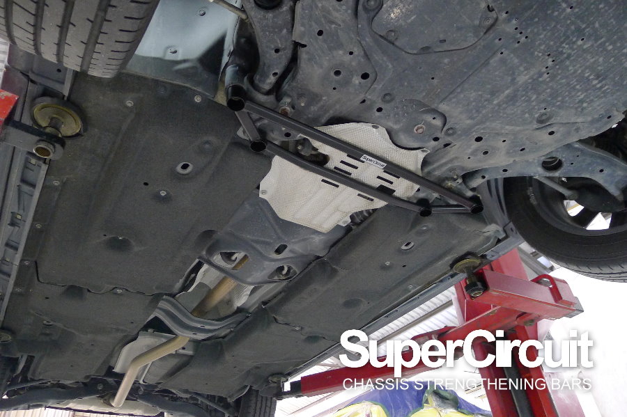 Mazda CX-5 KF front lower brace by SUPERCIRCUIT.