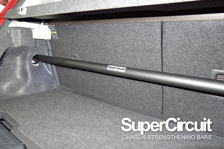 SUPERCIRCUIT Rear Strut Bar made for the 2nd Generation Suzuki Swift 1.5 ZC21S