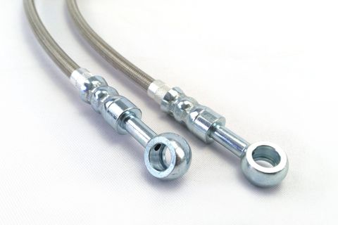 Techna-Fit Stainless Steel Braided Brake Line Kit For 1986-1992 Toyota Supra (MK3)
