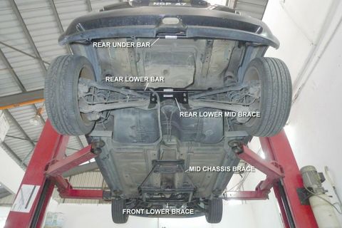 Mini Cooper (R53/R50) Rear Under Bar – SUPERCIRCUIT