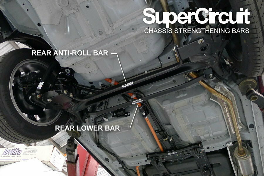 ASC Front & Rear Anti-Roll Bar Drop Link Rods Kit For Honda HR-V Saloon (1999- )