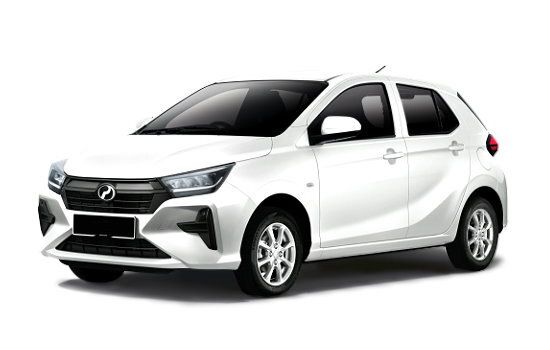 Perodua AXIA MK2 (white)