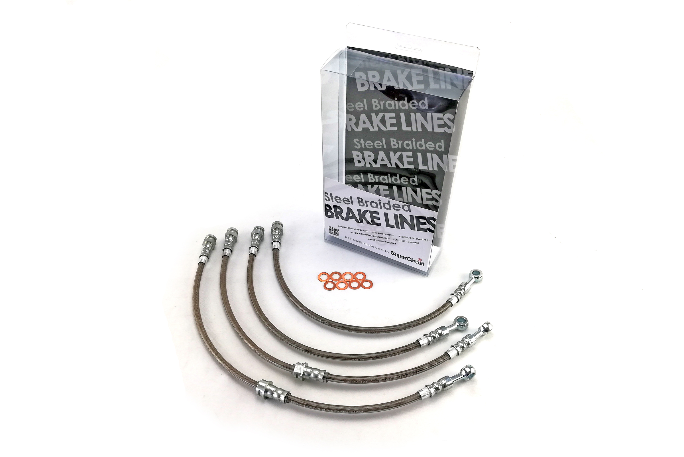 Mazda CX-5 (KF) Steel Braided Brake Lines – SUPERCIRCUIT Mazda CX-5 (KF) Steel Braided Brake Lines – SUPERCIRCUIT