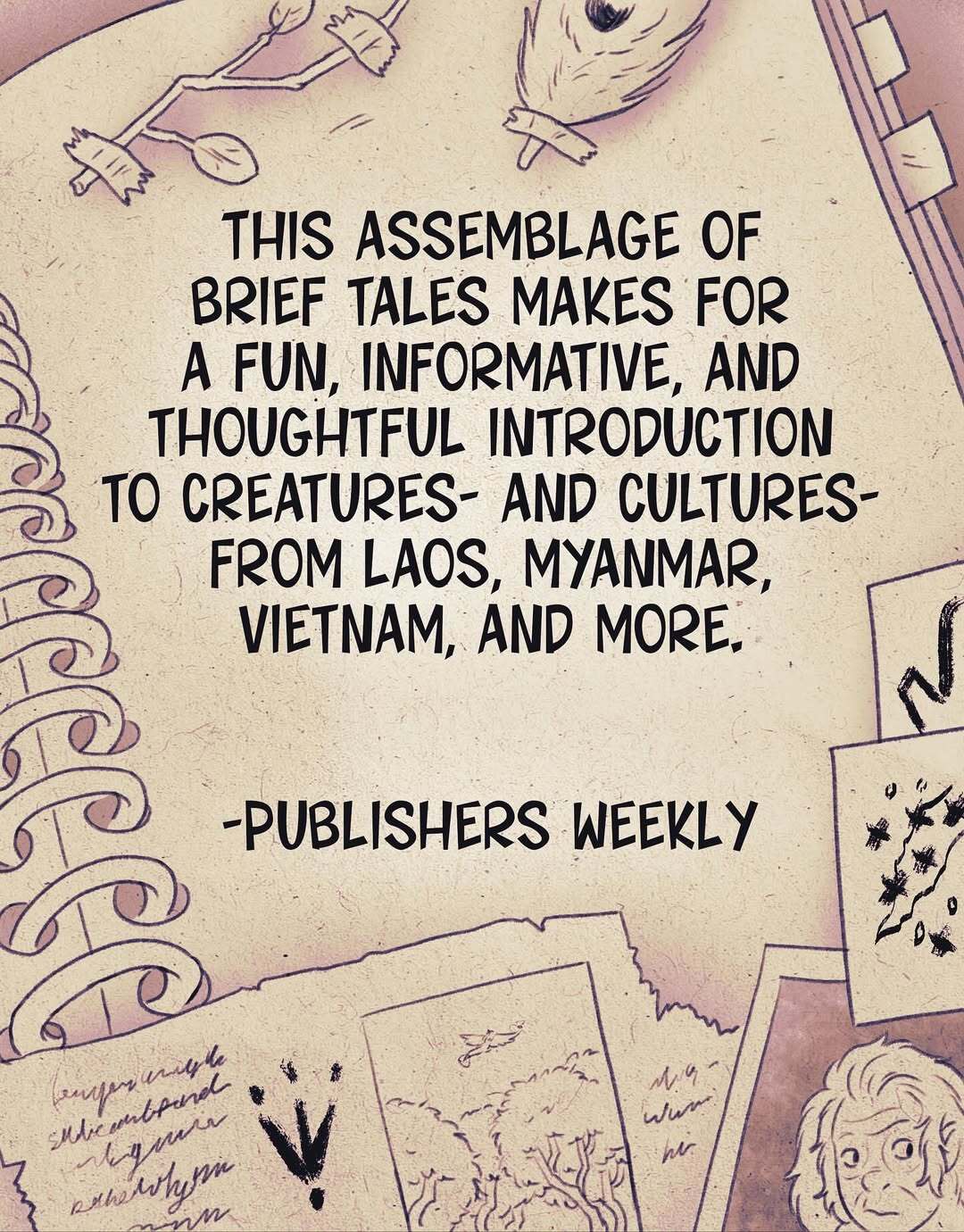 A trio of lovely, lovely reviews for THE BEASTS BENEATH THE WINDS from Publishers Weekly, Kirkus