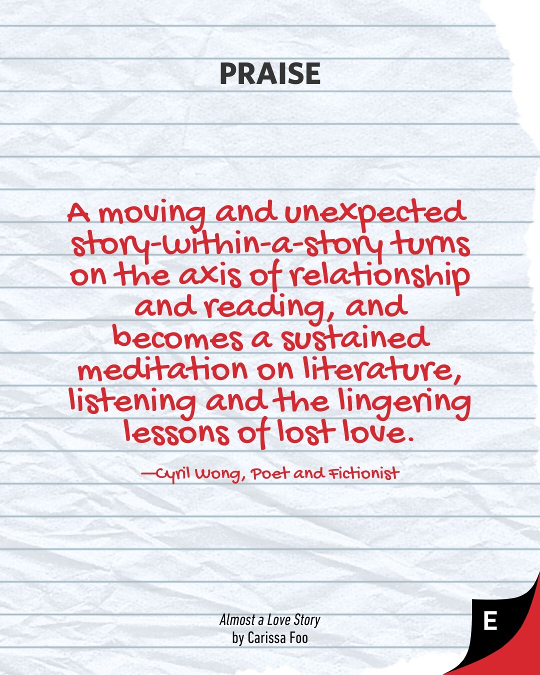 💫 New Release- Carissa Foo’s 𝘈𝘭𝘮𝘰𝘴𝘵 𝘢 𝘓𝘰𝘷𝘦 𝘚𝘵𝘰𝘳𝘺 is a quiet, powerful meditatio (7)
