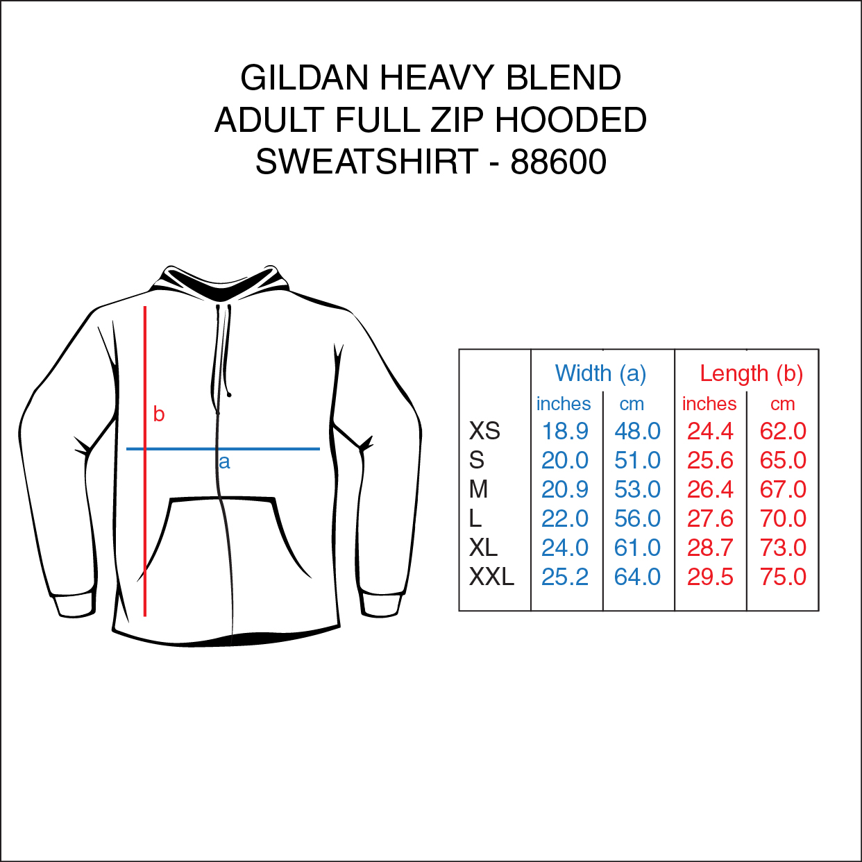 Gildan Heavy Blend Hoodie Sizing Shop, 66% OFF | nonoo.ee