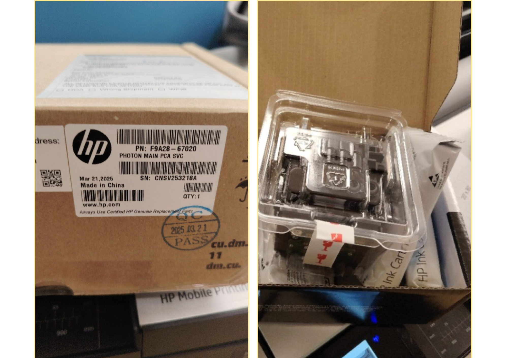 Engineer Replacing Main Board